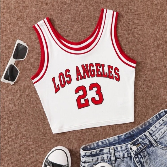 Graphic ringer tank top - Picture 1 of 1